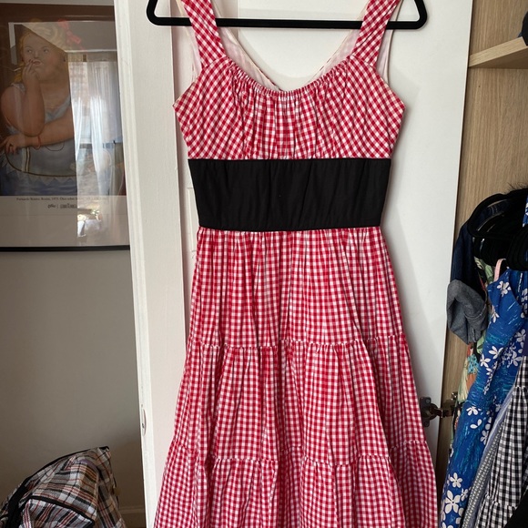 Trashy Diva Dresses & Skirts - Trashy Diva 1950s style gingham dress Norma Jean